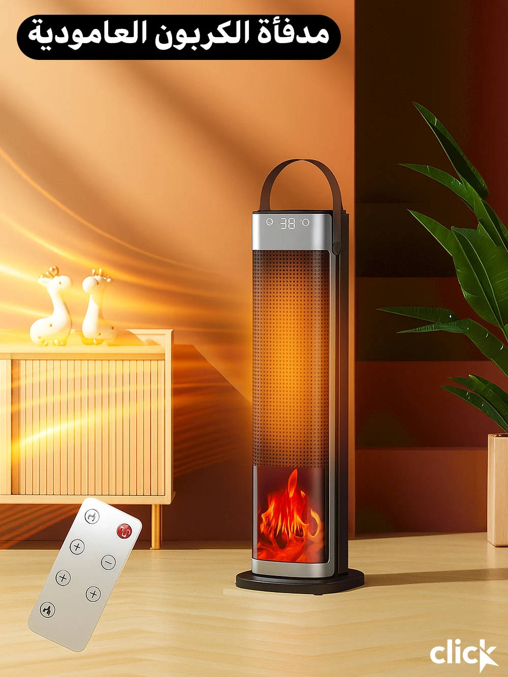 مدفأة عامود